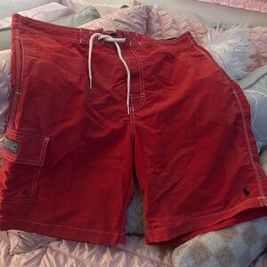 Ralph Lauren Navy and White Mesh Detail